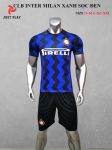 Áo quần bóng đá CLB Inter Milan xanh sọc đen mới 2020