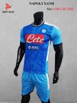 Áo quần bóng đá CLB Napoli xanh mới 2020