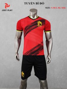 Áo quần bóng đá tuyển Bỉ đỏ mới 2020