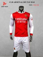 Áo đấu CLB Arsenal đỏ tay dài mới 2020