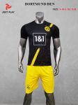 Bộ bóng đá CLB Dortmund đen mới 2020