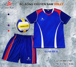 Áo quần bóng chuyền nam Volly xanh bích mới 2020