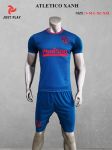 Áo quần bóng đá CLB Atletico xanh mới 2020