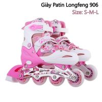 Giày Patin Long Feng 906 Hồng