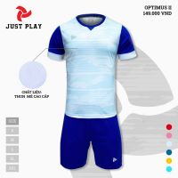 Áo quần đá banh Optimus II trắng