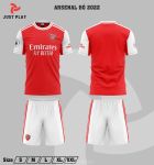 Quần áo bóng đá Arsenal sân nhà màu đỏ quần trắng mùa mới