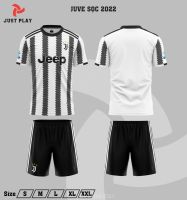 Bộ đồ đá banh thun lạnh clb Juventus sọc trắng đen 2022 họa tiết mới
