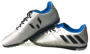 Giày Adidas Messi màu bạc F1