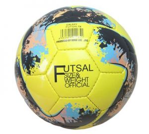 Trái bóng đá động lực Futsal Galaxy size 4 màu vàng