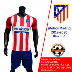 Quần áo đá bóng Sân nhà Atletico Madrid 2019-2020