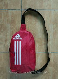Túi đeo chéo thể thao Adidas màu đỏ