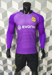 Quần áo clb Dortmund tím tay dài thủ môn 2018-2019