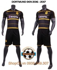 Quần áo bóng đá Dortmund đen sân khách 2016-2017 (Liên hệ)