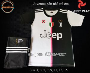 Bộ quần áo đá bóng trẻ em Juventus 2019