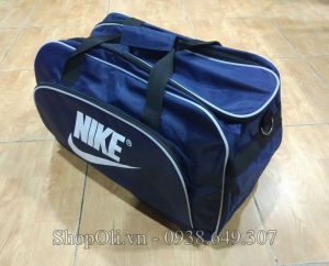 Túi thể thao lớn Nike xanh đen phối trắng