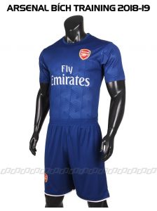 Quần áo đá bóng clb Arsenal xan bích training  2017 - 2018 (Liên hệ)
