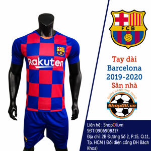 Quần áo bóng đá Barcelona sân nhà mới nhất 2019-2020